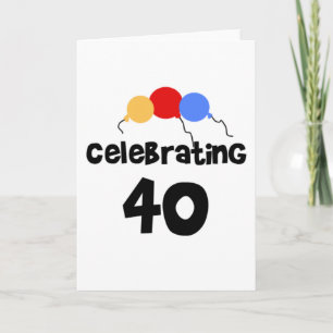 祝 40 カード