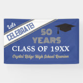 祝!50年級懇親会バナー 横断幕 (横)