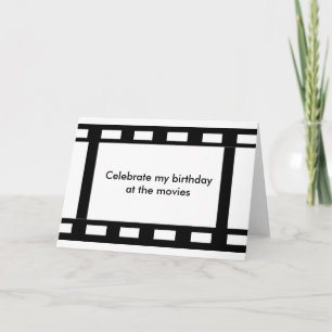 祝 Movies誕生日の招待状 シーズンカード