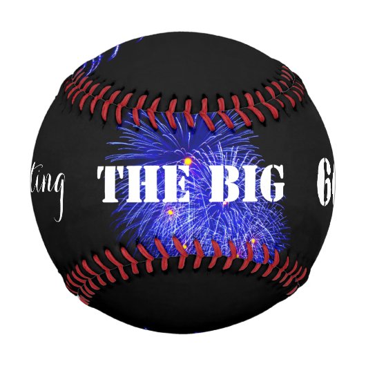 '祝 THE BIG (Any Age) & (Any Name) - 野球ボール (正面)