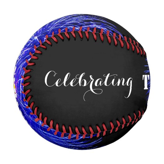 '祝 THE BIG (Any Age) & (Any Name) - 野球ボール (正面左)