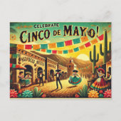 祝Cinco de Mayo ポストカード (正面)