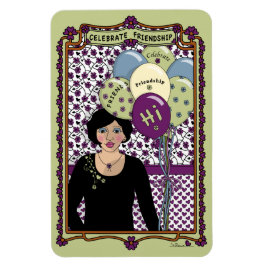 祝Friendship_A_4x6冷蔵庫磁石 マグネット