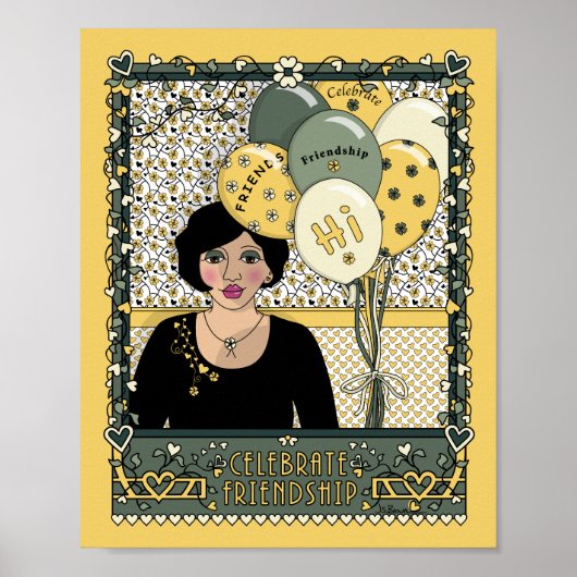 祝Friendship_C_8x10ポスター ポスター (正面)
