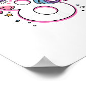 祝Girのハッピー8歳バースデーパーティー ポスター (角)