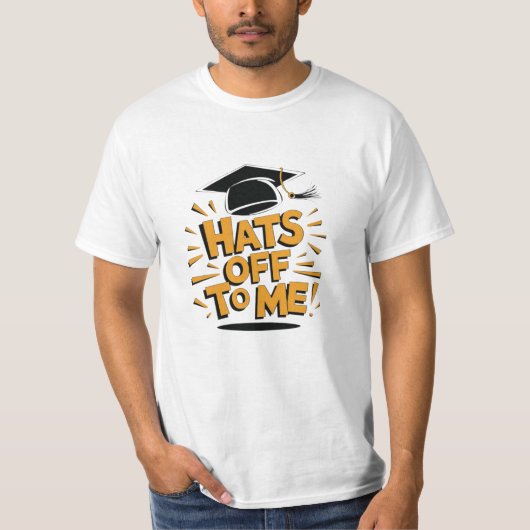 祝Grad Artのユニークマイルストーン Tシャツ (正面)