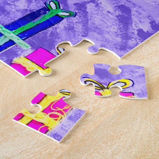 祝Kids Art for CHOC ジグソーパズル (側面)