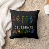 祝NEURODIVERSITY AUTISM AWARENESS クッション (ブランケット)