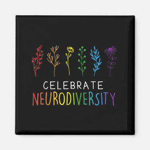 祝NEURODIVERSITY AUTISM AWARENESS マグネット