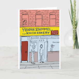 祝NYC!ヨナ・シンメルズ・ニッシュ・ベーカリー、NYC シーズンカード