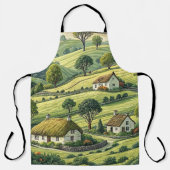 祝Saint patricks dayスタイル エプロン (正面)