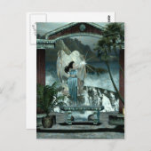 神々からの贈り物3Dファンタジー ポストカード (正面/裏面)