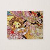 神々と神ヒンドゥー教の寺院 ジグソーパズル (横)