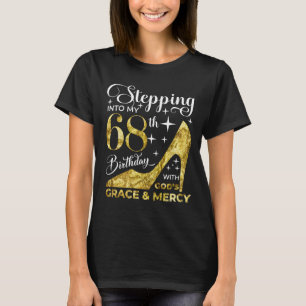神々と私の68歳の誕生日に踏み込む Tシャツ