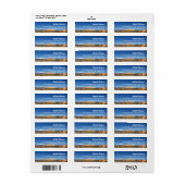 神々と雪の庭Pikesピークをキャップ ラベル (フルシート)