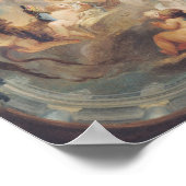 神々にたいするキューピッドの勝利， 1752 ポスター (角)