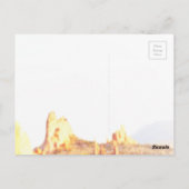 神々のはがきの庭 ポストカード (裏面)