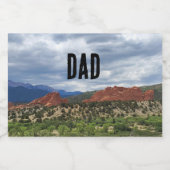 神々のカスタムパパ園 リキュールボトルラベル (シングルラベル)