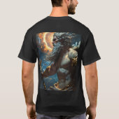 神々の反乱：ゼウスの宇宙蜂起 Tシャツ (裏面)