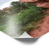 神々の園の岩除け フォトプリント            (角)