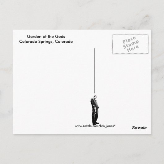 神々の園 ポストカード (裏面)