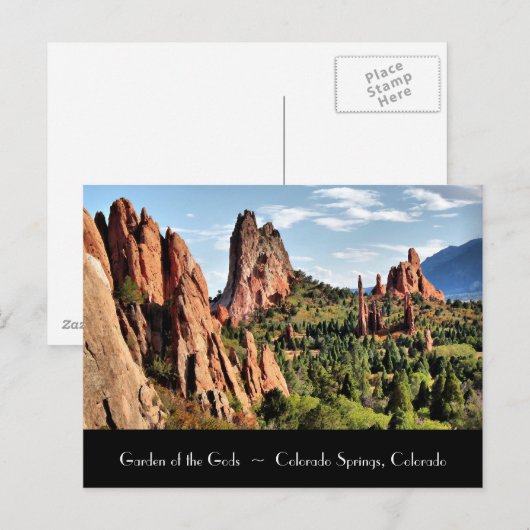 神々の園 ポストカード (正面/裏面)