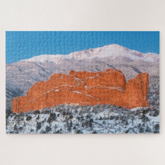 神々の園 | Pikes P[eak, Colorado ジグソーパズル (横)