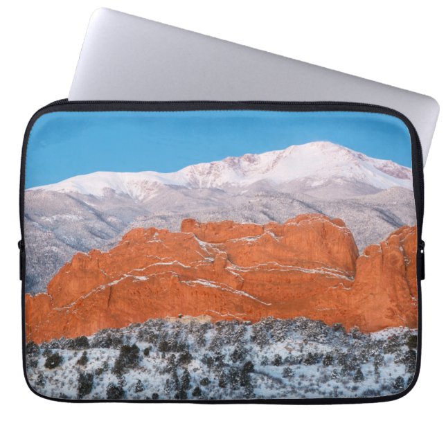 神々の園 | Pikes P[eak, Colorado ラップトップスリーブ (正面)