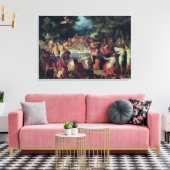 神々の宴 キャンバスプリント (インサイチュ (リビング))