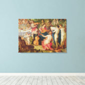 神々の宴 キャンバスプリント (インサイチュ (ウッドフロア))