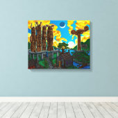 神々の帰還 – Canvas Print キャンバスプリント (インサイチュ (ウッドフロア))