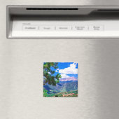 神々の庭から見るパイクピーク マグネット (インサイチュ (食洗機))