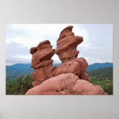 神々の庭と山 ポスター (正面)