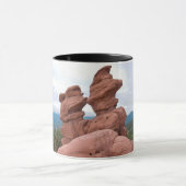 神々の庭と山 マグカップ (中央)