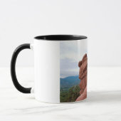 神々の庭と山 マグカップ (左)