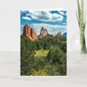 神々の庭のすべての行事グリーティングカード カード (正面)