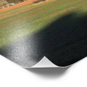 神々の庭の上の青い空とパイクピーク フォトプリント            (角)