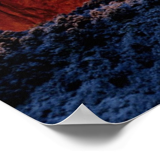 神々の庭の日の出 ポスター (角)