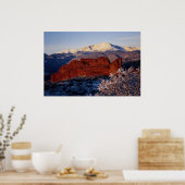 神々の庭の日の出 ポスター (キッチン)