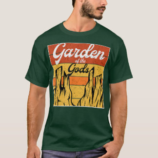 神々の庭ナショナルパーク土産ハイキングC Tシャツ