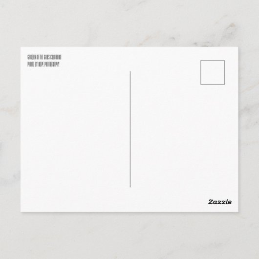 神々の庭 ポストカード (裏面)