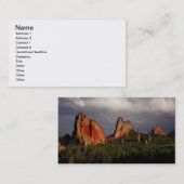 神々の庭 名刺 (正面/裏面)