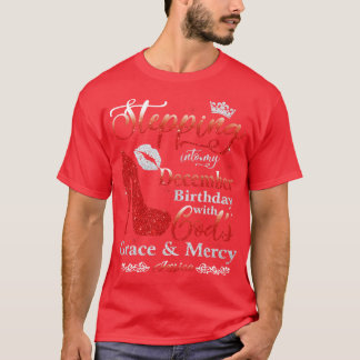 神々の恵みとともに私の12月誕生日に足を踏み入れる Tシャツ