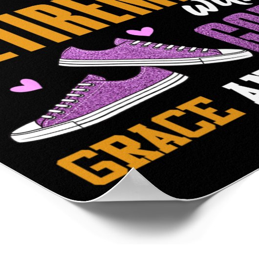 神々の恵みと私によって私の引退に踏み込む ポスター (角)