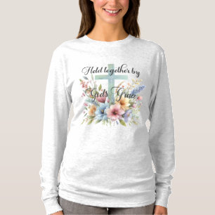 神々の恵みによって共に保持 Tシャツ
