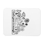 神々の恵みは十分である マグネット (横)