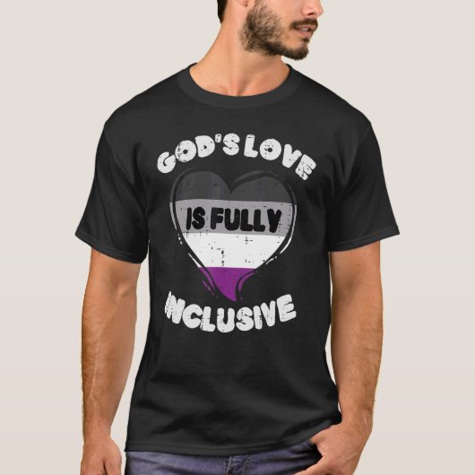 神々の愛は完全に包摂的な無性ハートエースPri Tシャツ (正面)