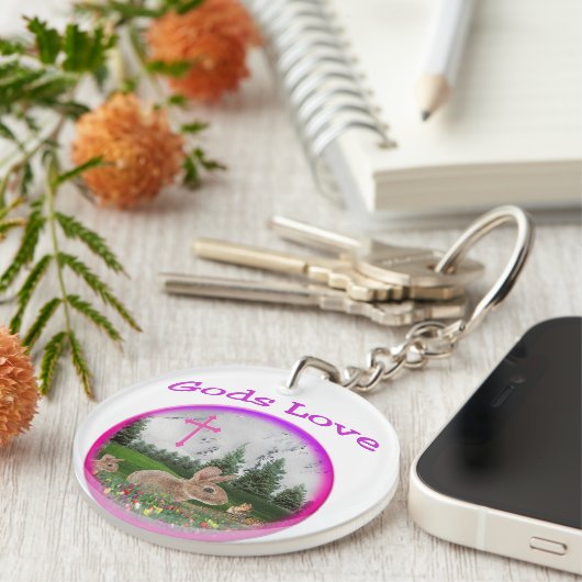 神々の愛 キーホルダー (正面右)