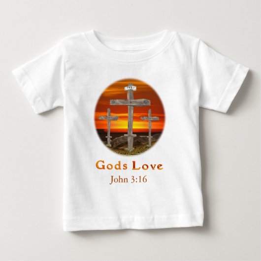 神々の愛 ベビーTシャツ (正面)