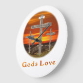 神々の愛 ラージ壁時計 (傾斜)